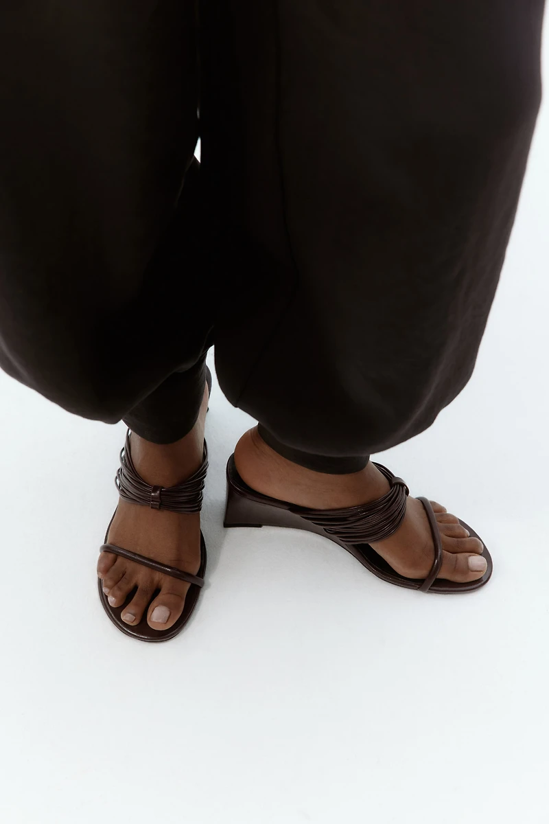 Wedge-Heeled Sandals