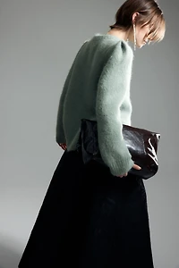 Jacquard-Knit Sweater