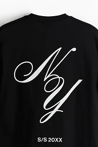Loose Fit Printed T-shirt