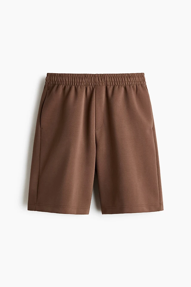 Relaxed-Fit Interlock Shorts