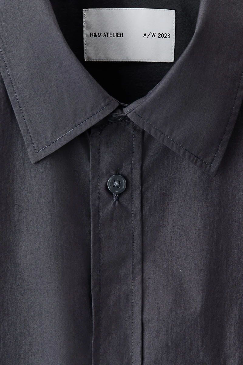 Relaxed-Fit Poplin Shirt