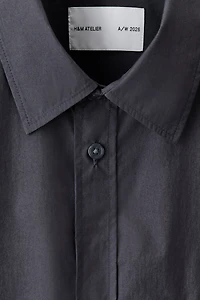 Relaxed-Fit Poplin Shirt