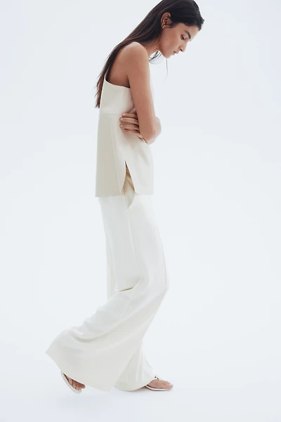 Wide-Leg Dress Pants