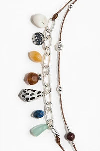 Collier à deux rangs
