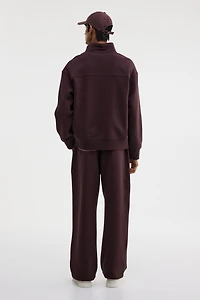 Loose Fit Half-Zip Sweatshirt