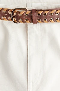 Jean évasé taille haute