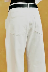Wide High Jeans