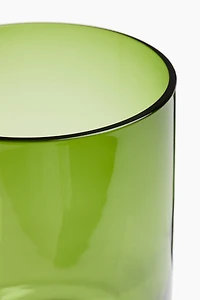 Large Glass Candle Lantern