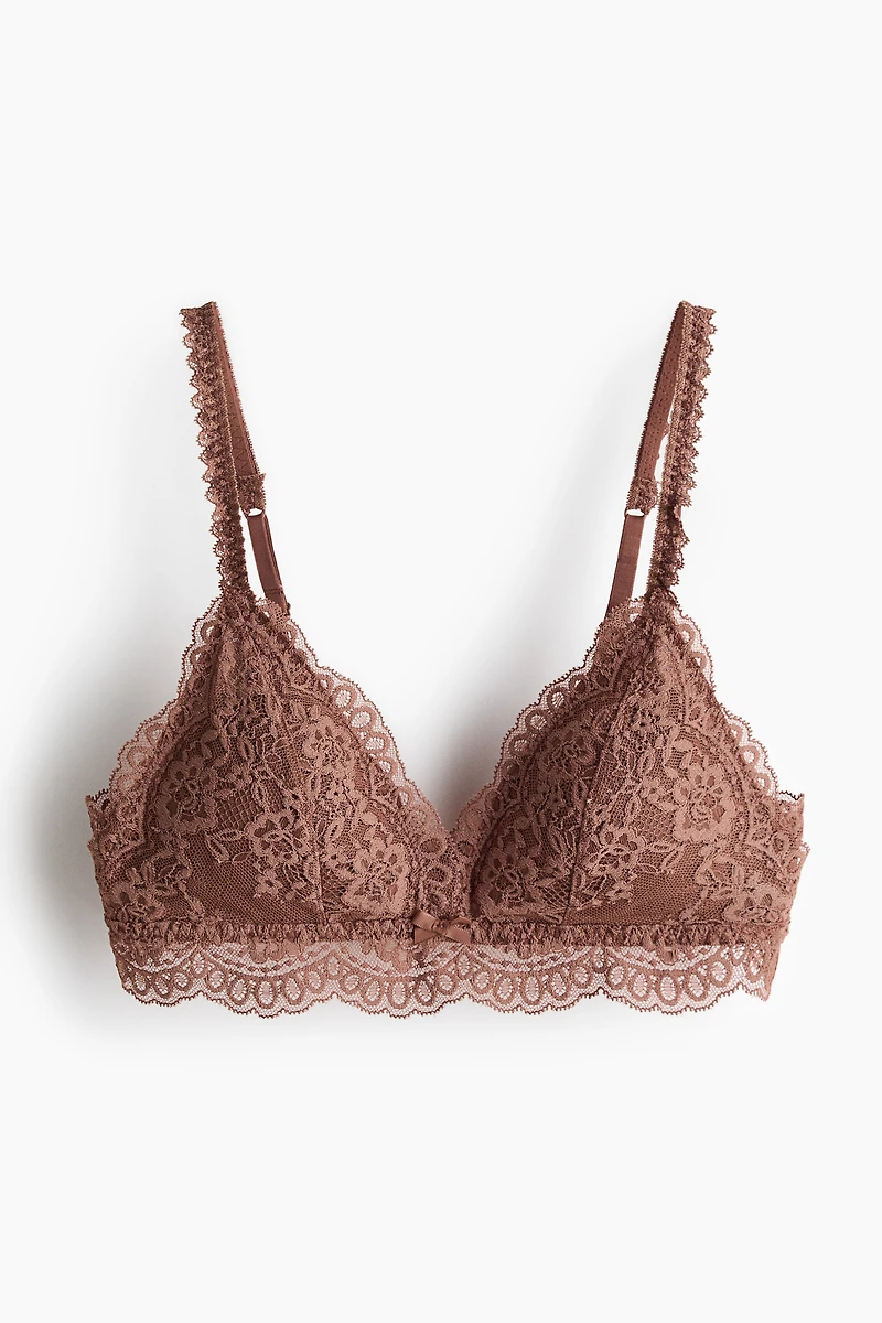 Padded Soft-Cup Lace Bra