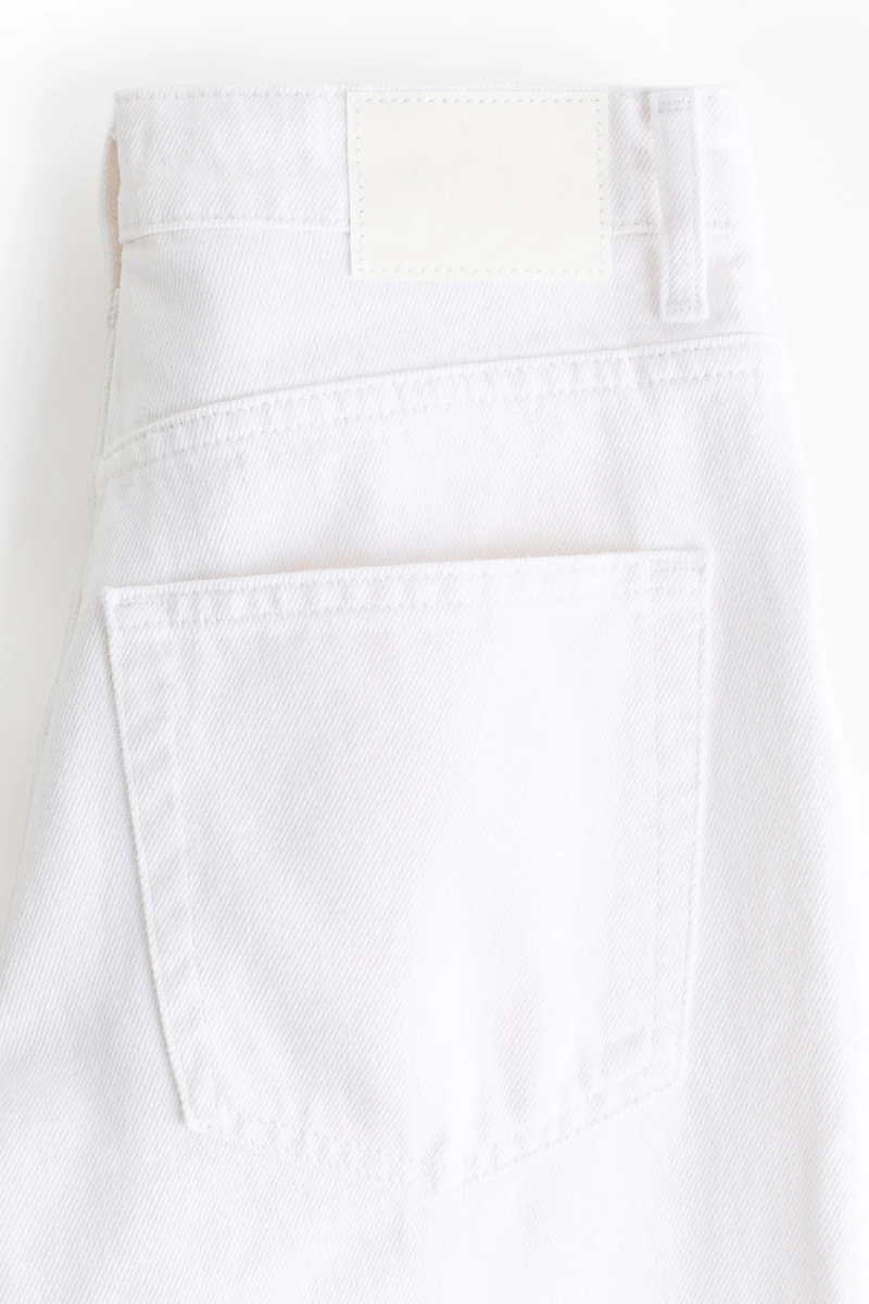 Straight High Waist Ankle Jeans