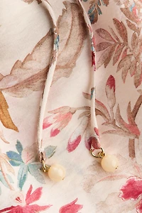 Robe ample à épaules nues