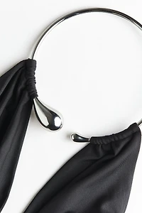 Draped Halterneck Dress