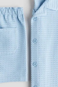 2-Piece Shirt and Shorts Set