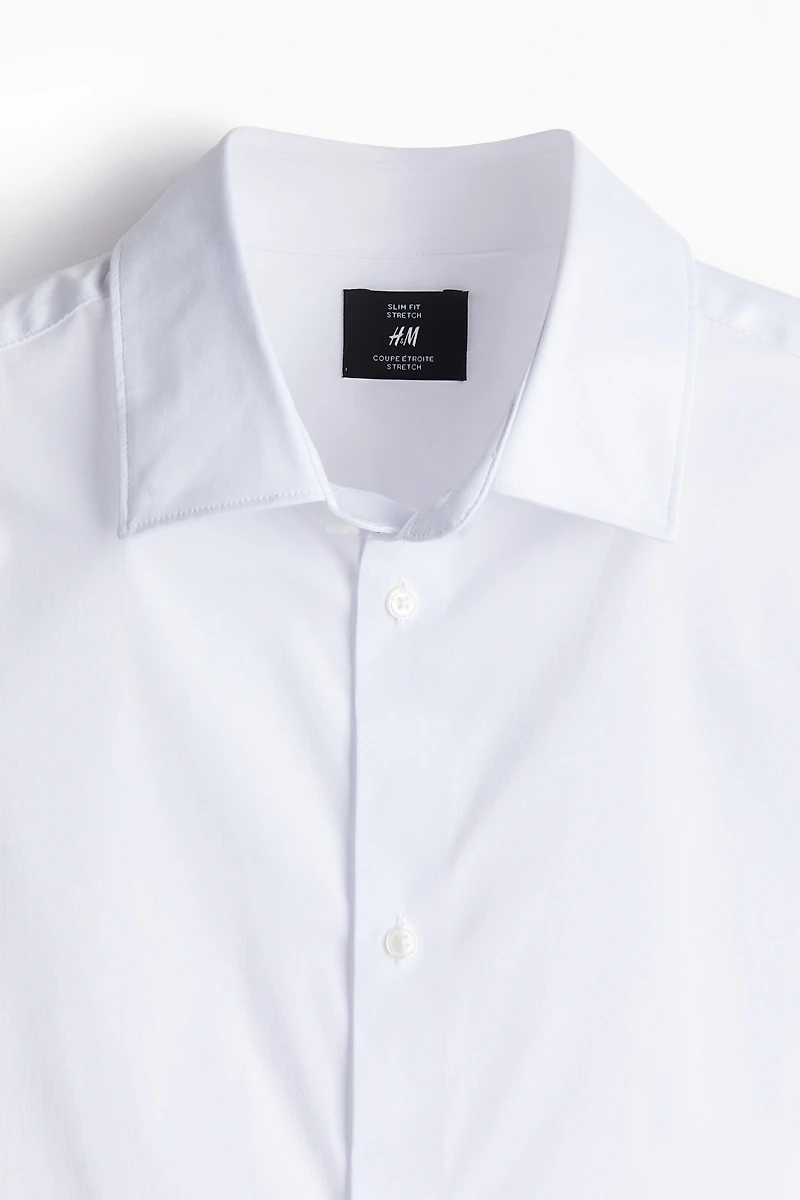 Slim-Fit Stretch Shirt
