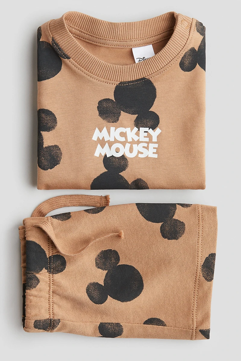 2-Piece Cotton Jersey Set