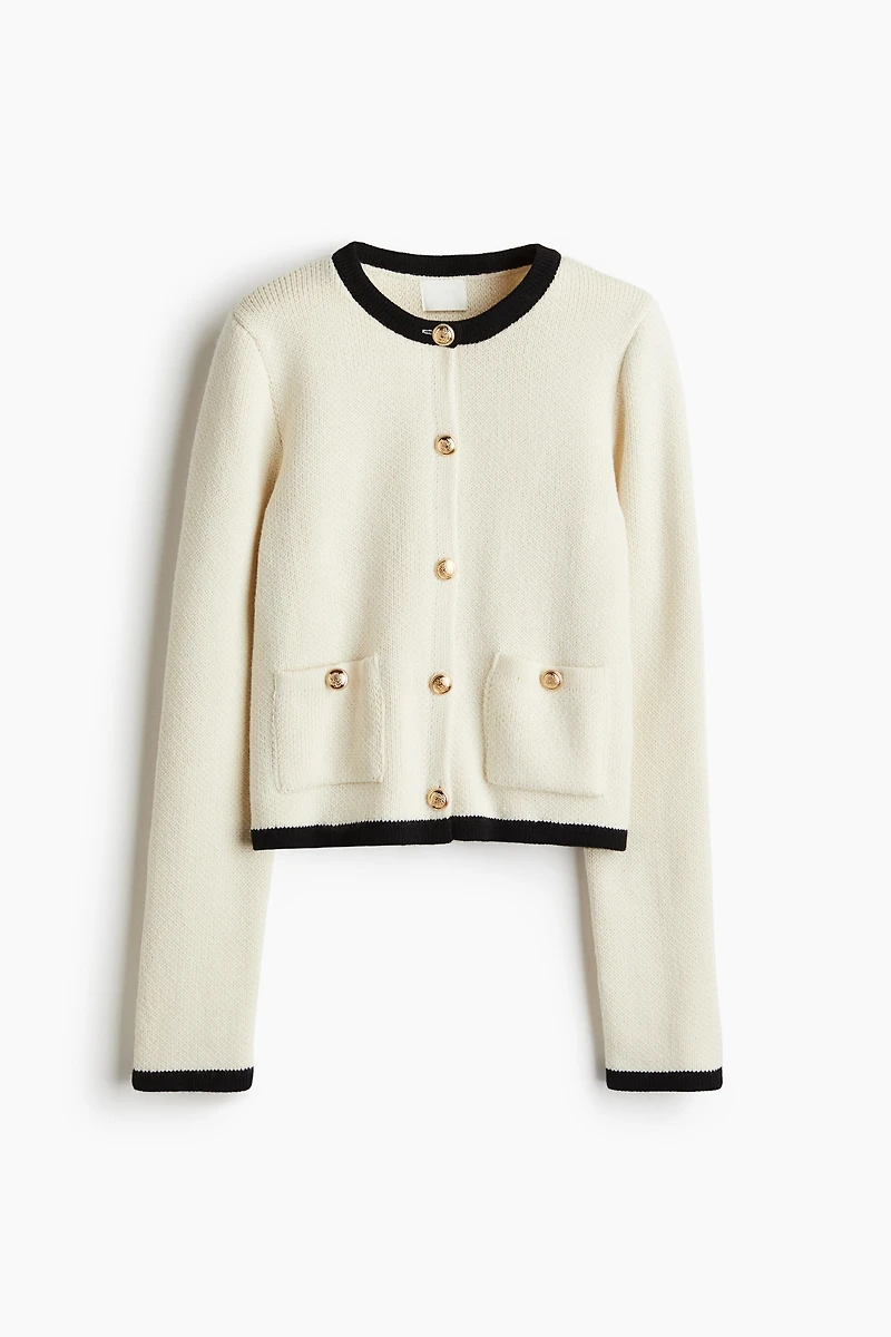 Pocket-Detail Cardigan