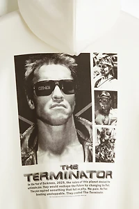 Loose-Fit Printed Hoodie