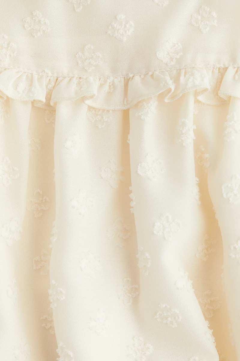 Sheer Plumeti Dress