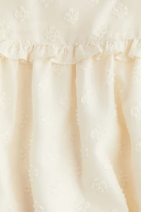 Sheer Plumeti Dress