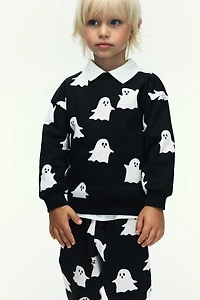 2-Piece Printed Sweatsuit