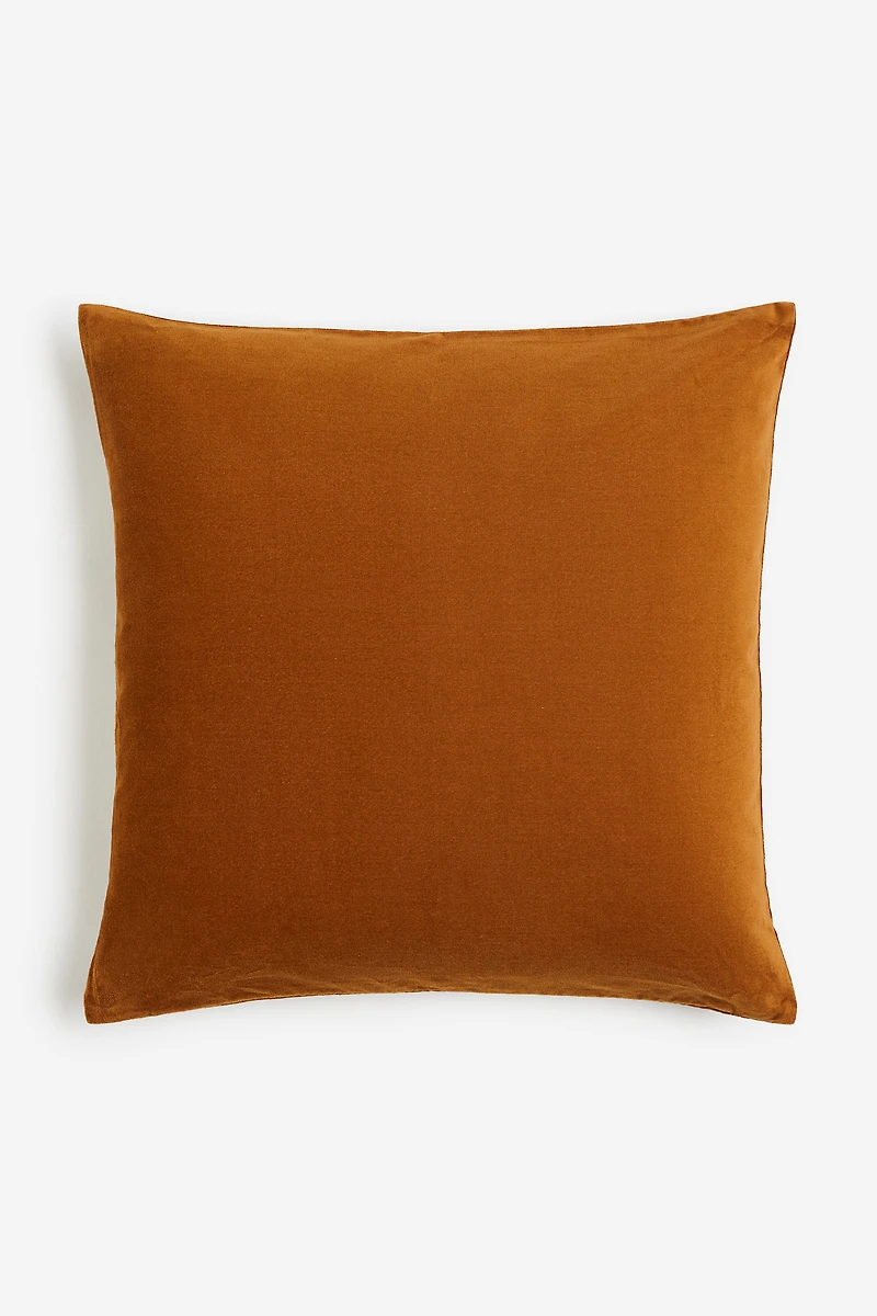Cotton Velvet Cushion Cover