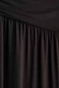 Gathered Viscose Pants