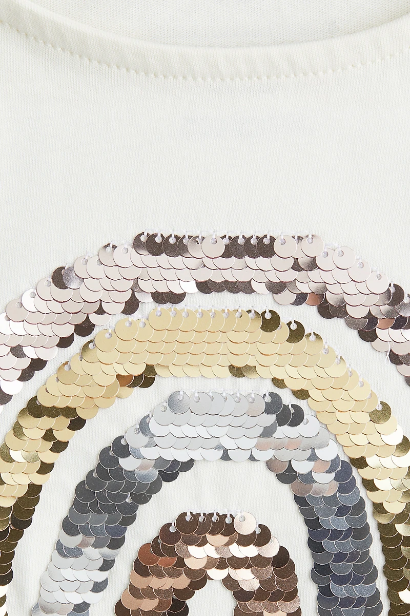 Sequin-Design Top
