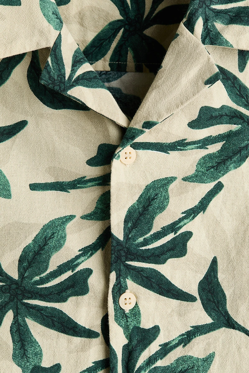 Relaxed-Fit Cotton Resort Shirt