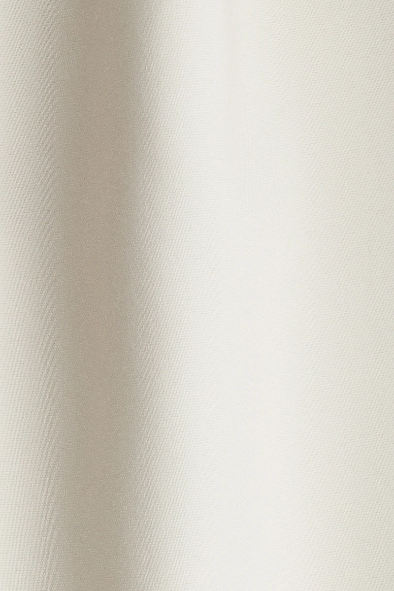 Flared Crease-Front Pants