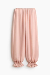 Pantalon froissé avec jambes ballon