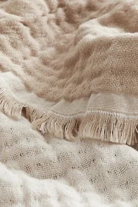 Couverture en mousseline de coton