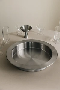 Stainless Steel Serving Plate