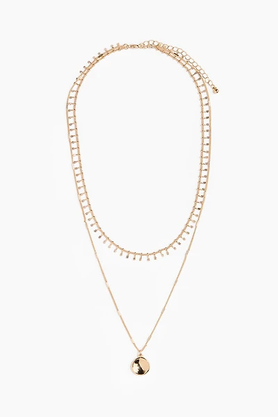 Collier à deux rangs