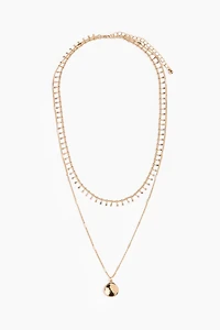 Collier à deux rangs