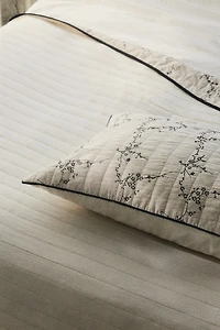 Linen-Blend Cushion Cover