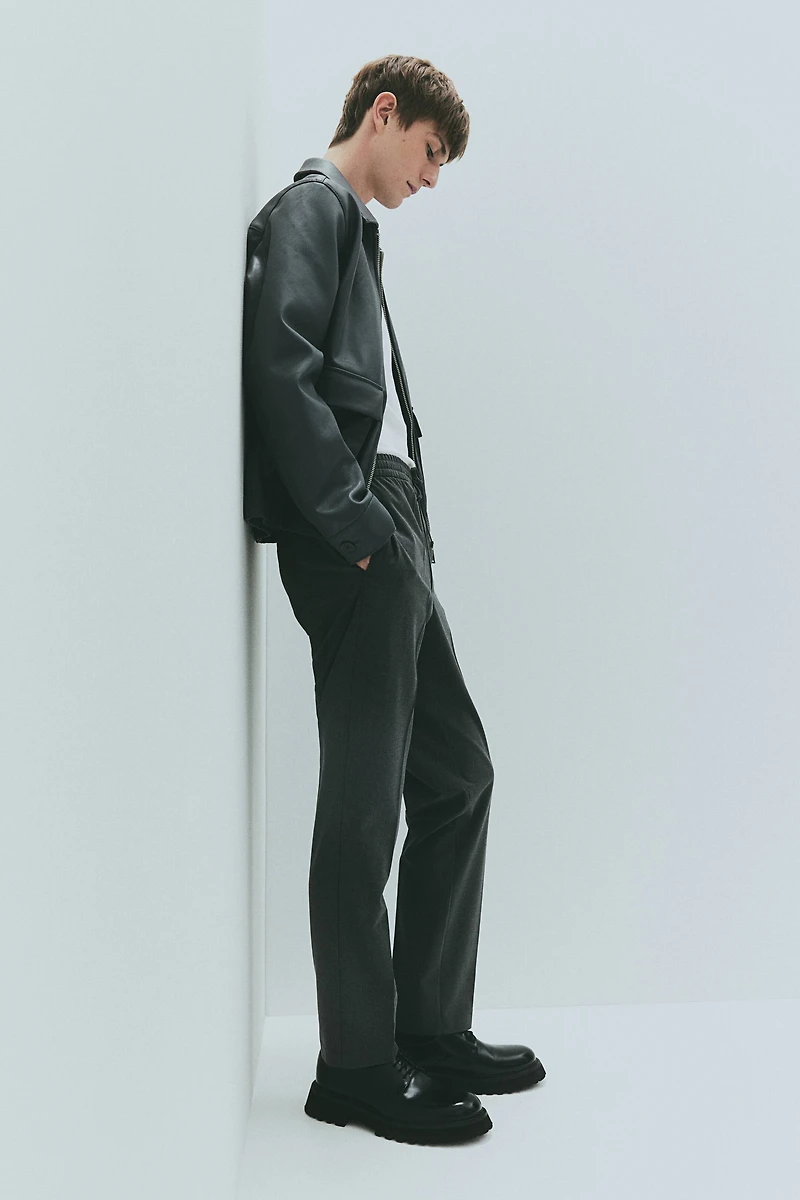 Slim-Fit Dressy Joggers