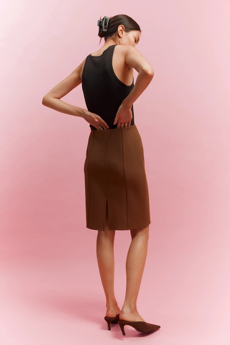 Knee-Length Skirt
