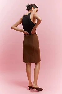 Knee-Length Skirt