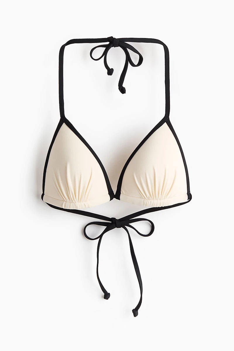 Push-Up Triangle Bikini Top