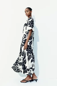 Drawstring-Detail Dress