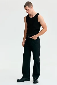 Slim-Fit Ribbed Tank Top