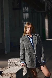 Double-Breasted Blazer