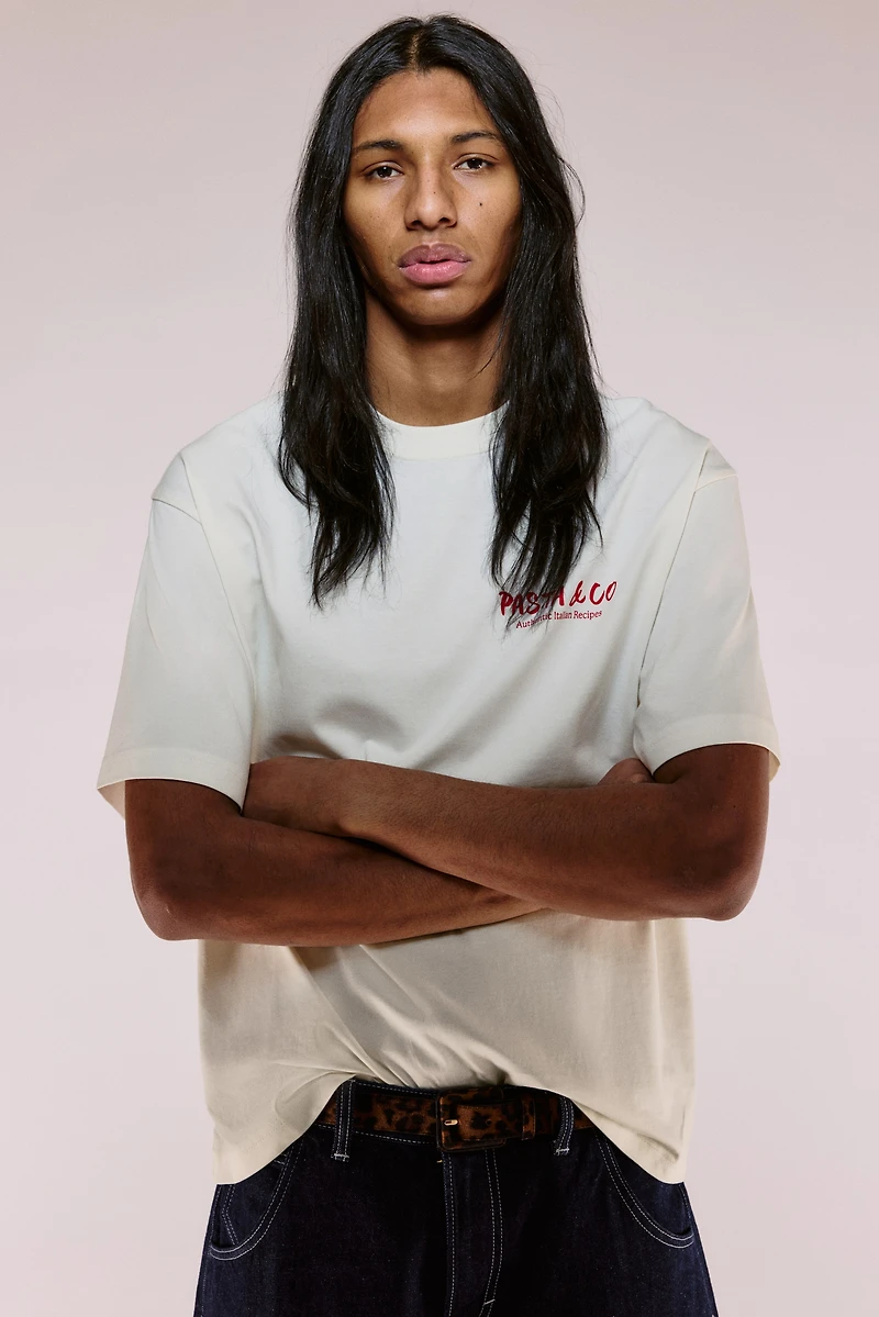 T-shirt imprimé Coupe Flottante