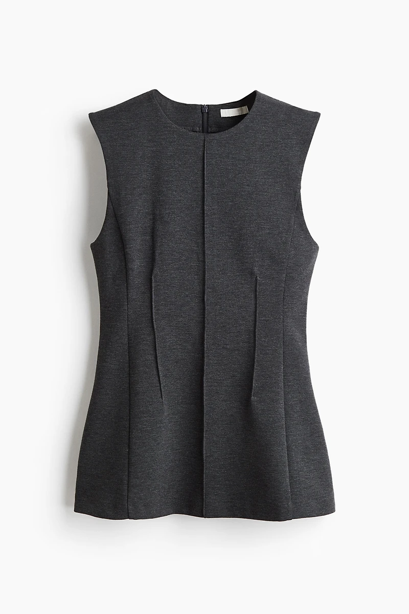 Haut cintré en jersey point de Rome