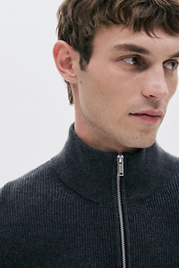 Regular Fit Half-Zip Sweater