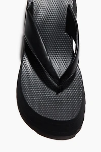 Wedge-Heeled Flip-Flops