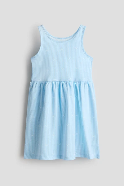 Patterned Cotton Dress