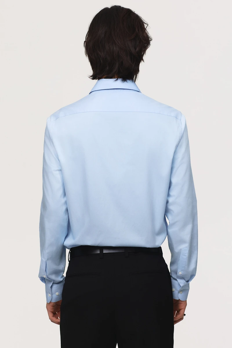 Slim-Fit Cotton Shirt