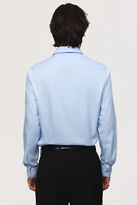 Slim-Fit Cotton Shirt