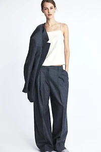 Rhinestone-Strap Top